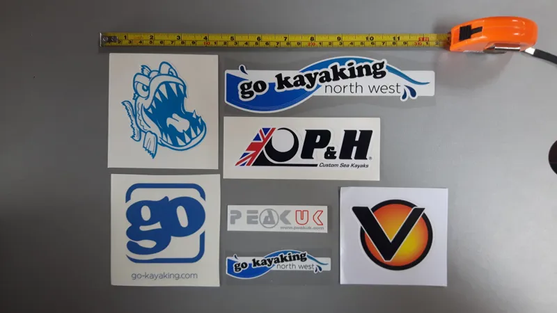 Go Kayaking Sticker Pack