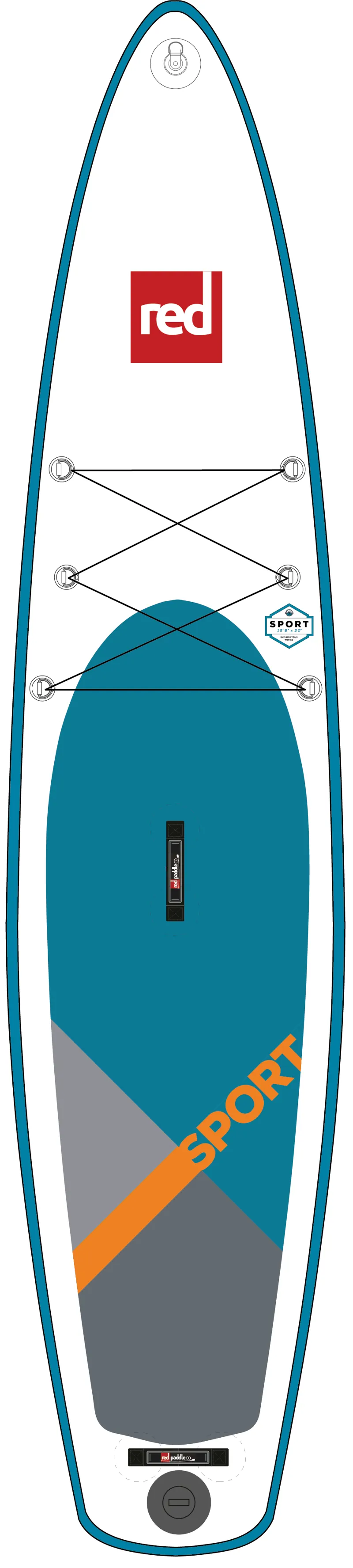 2019 Red Paddle Co Sport 12 6 x 30 SUP - Package Deal-1