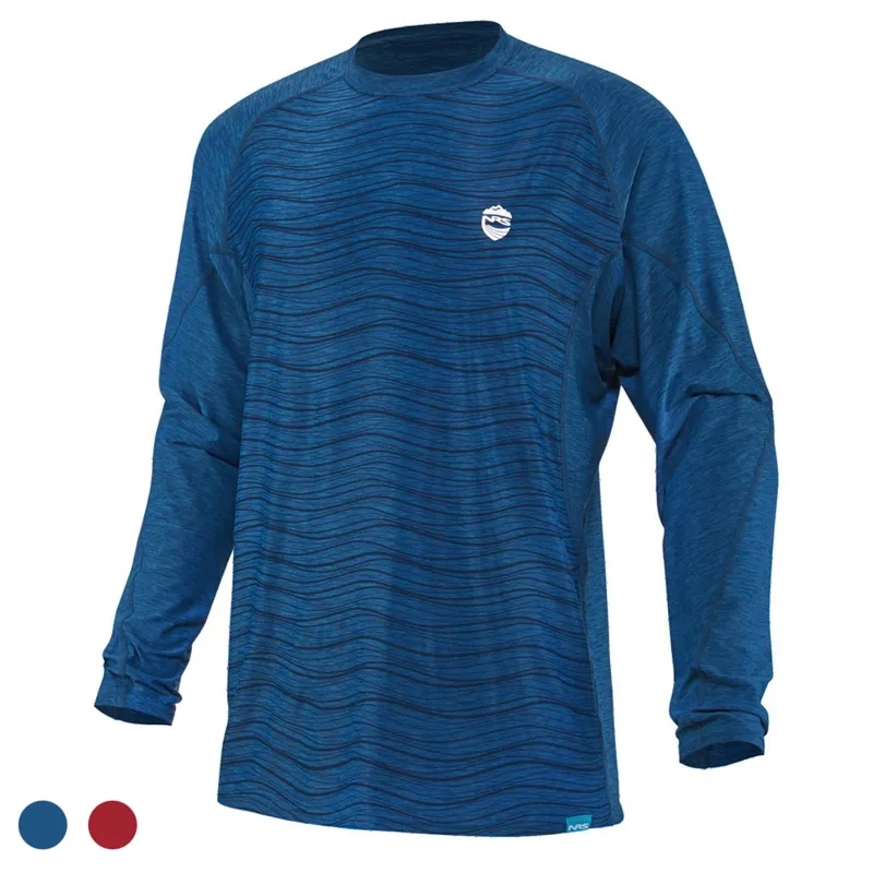 2021 NRS Silkweight Long Sleeved Thermal Top Silkweight in Blue or Red