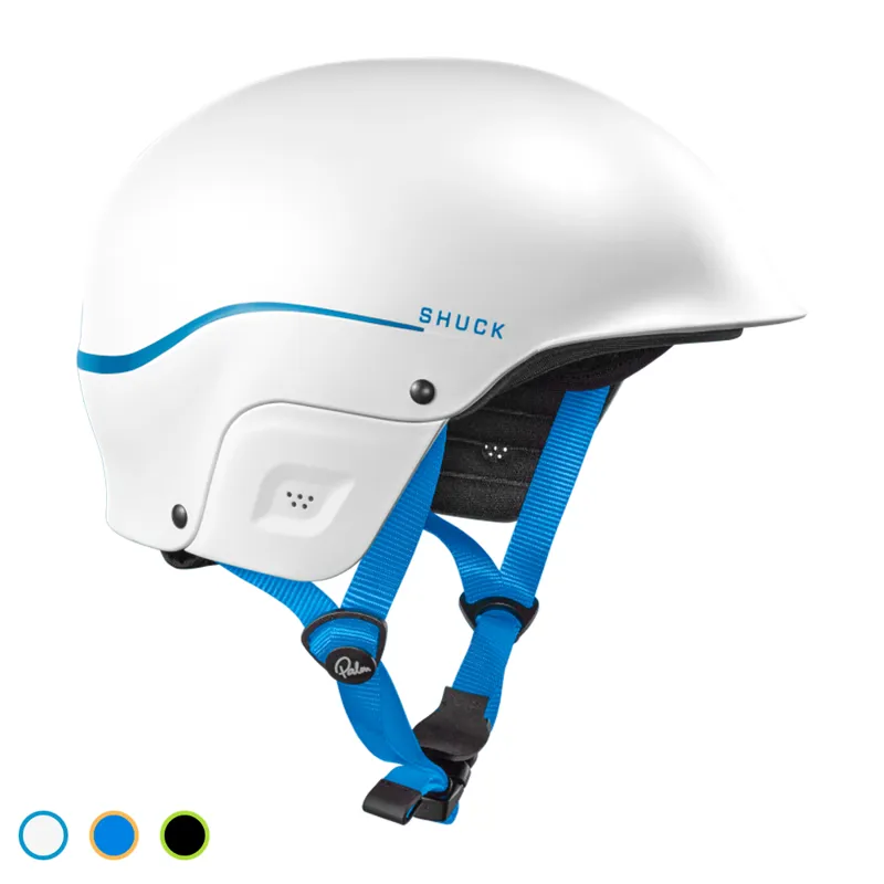 2021 Palm Equipment Shuck Full Cut Watersports Helmet in White Blue or Black