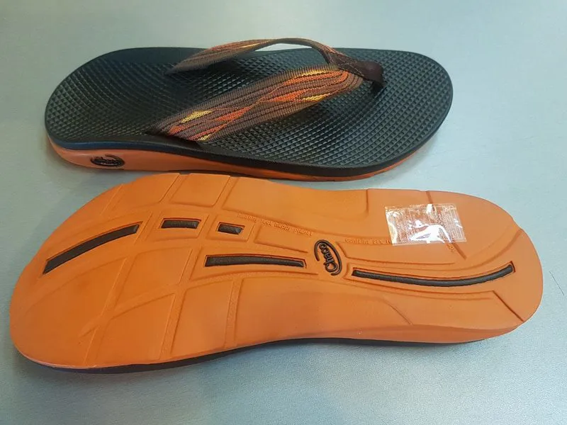 Chaco Ecothread Flip Flops - Rustic Orange-2