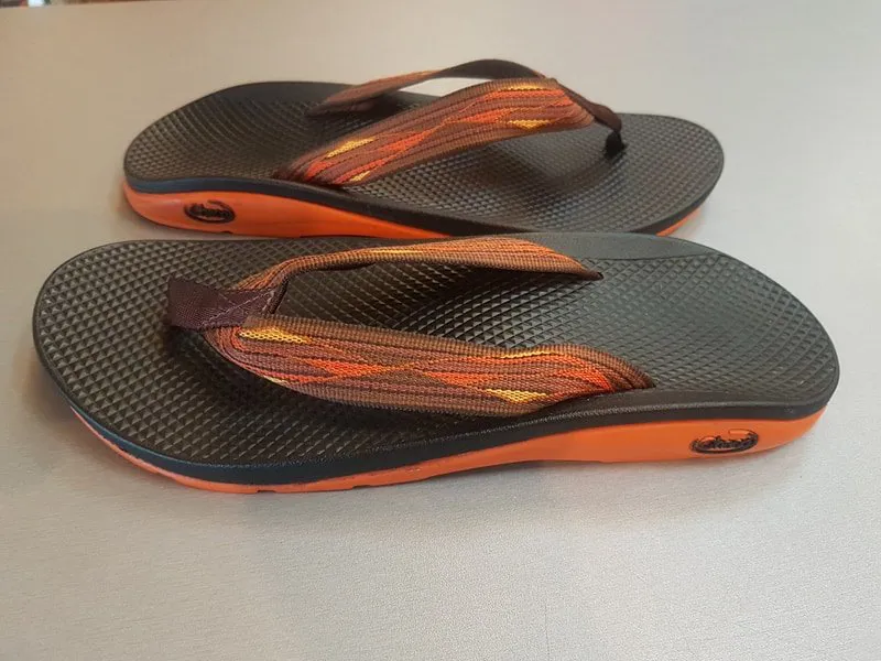 Chaco Ecothread Flip Flops - Rustic Orange
