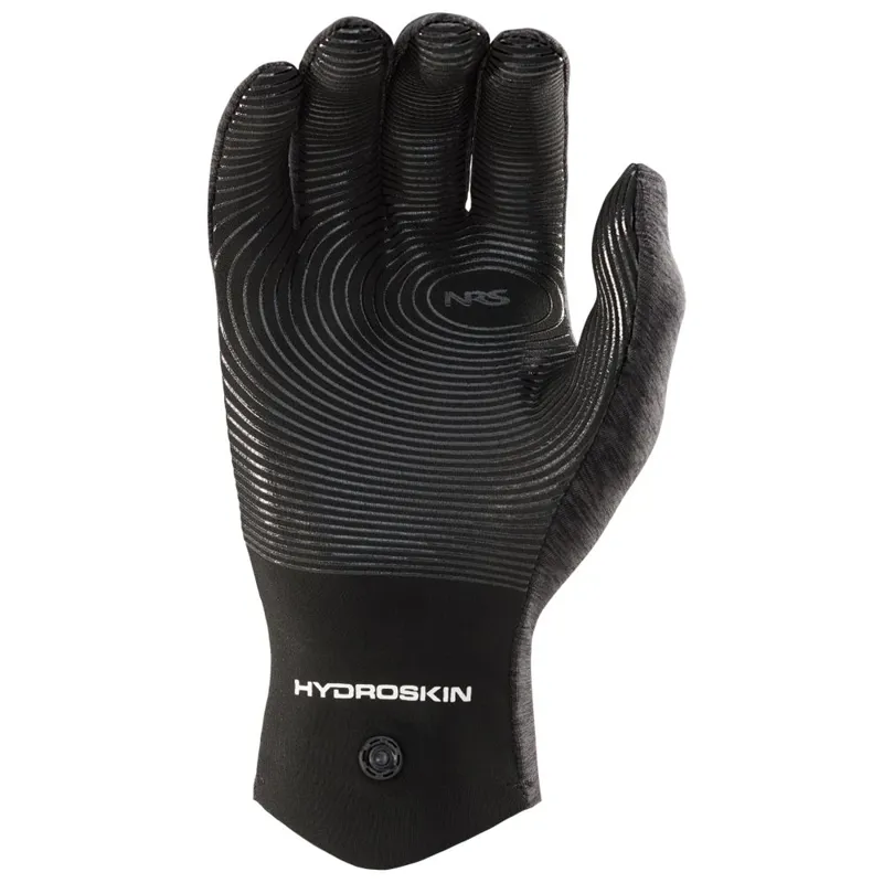 2021 NRS Mens HydroSkin Thermal Gloves Black-1