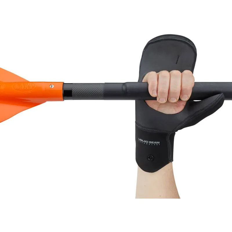 2021 NRS Veno 3.5mm Neoprene Open Palm Mitts in Black-3