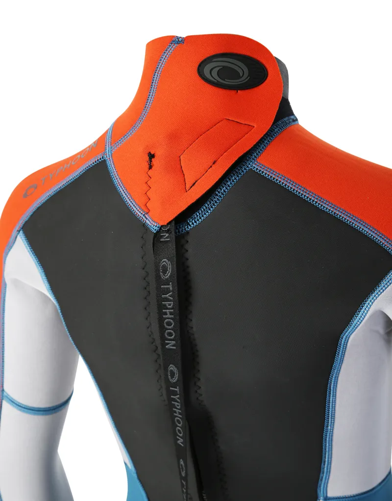 2022 Typhoon Storm 2.8 Back Entry Boys Wetsuit S-2