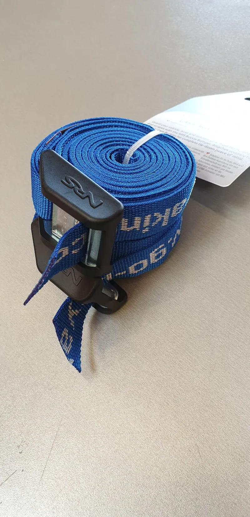 2022 NRS 3m Heavy Duty 1 inch Cam Straps with Buckle Bumper - Pair-2