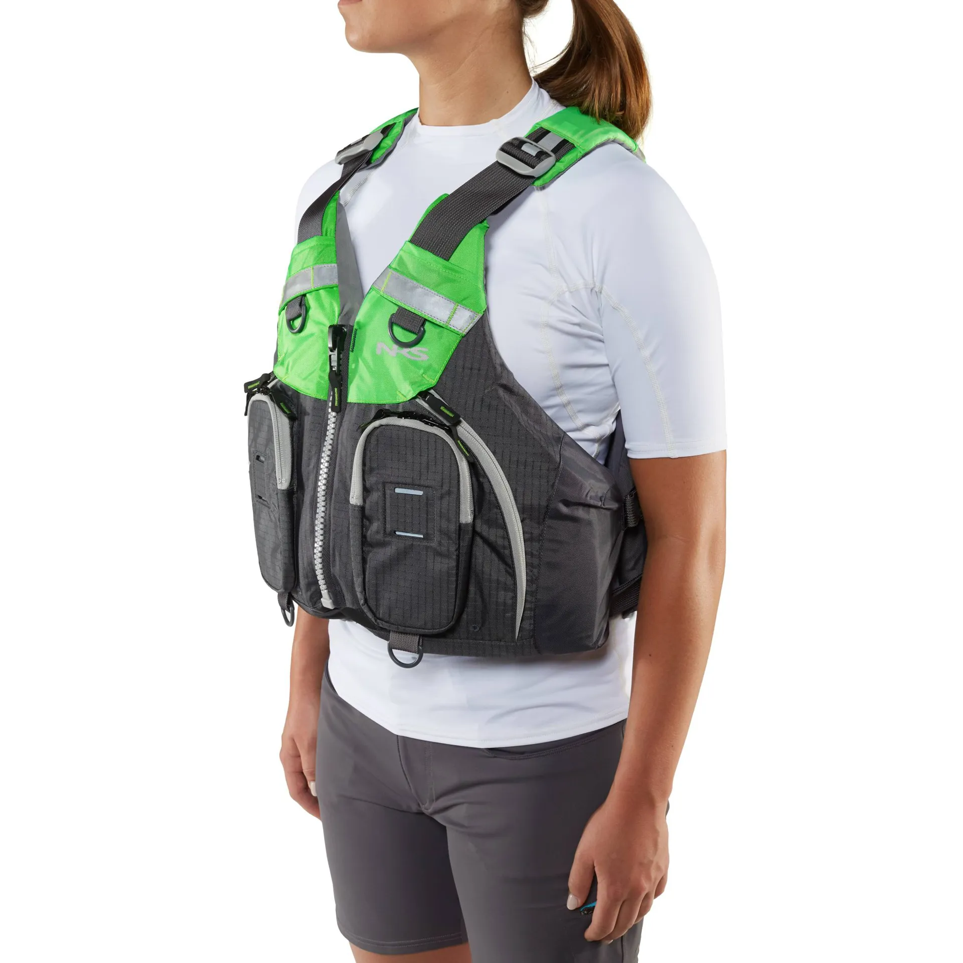 NRS Odyssey Sea Kayaking PFD Charcoal