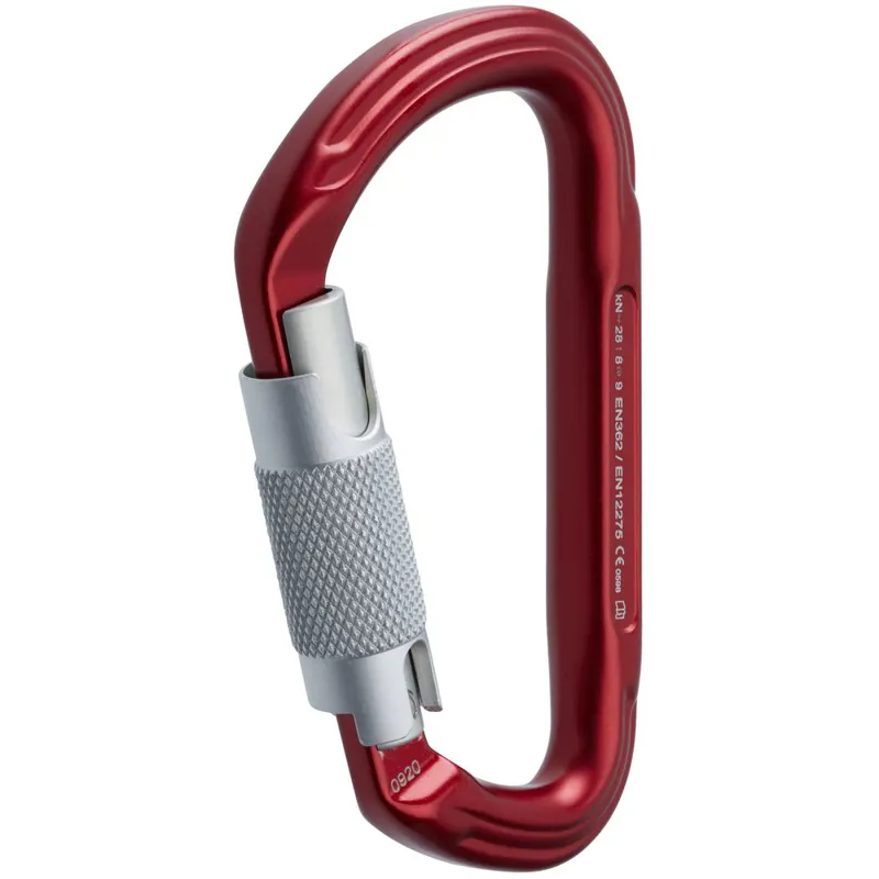 2025 NRS Nuq Twist Lock Carabiner Red