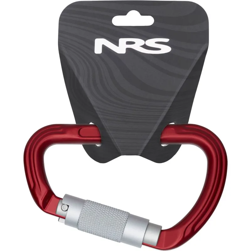 2025 NRS Nuq Twist Lock Carabiner Red-3