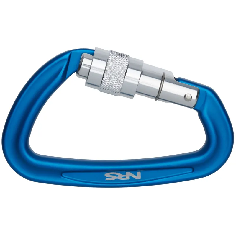 2025 NRS Sliq Screw Lock Carabiner in Blue-1