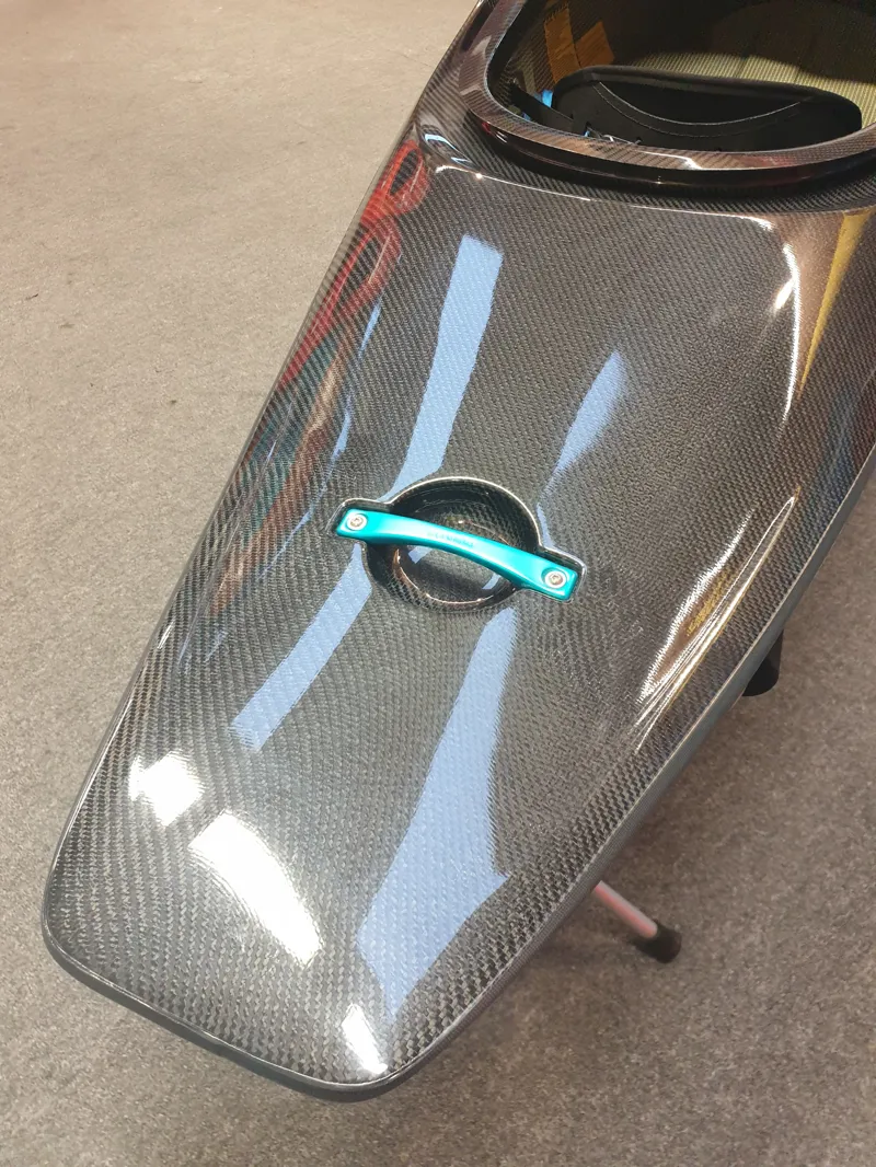 2021 Pyranha Ozone Lightweight Kevlar/Carbon Infusion Down River Freestyle Kayak-4