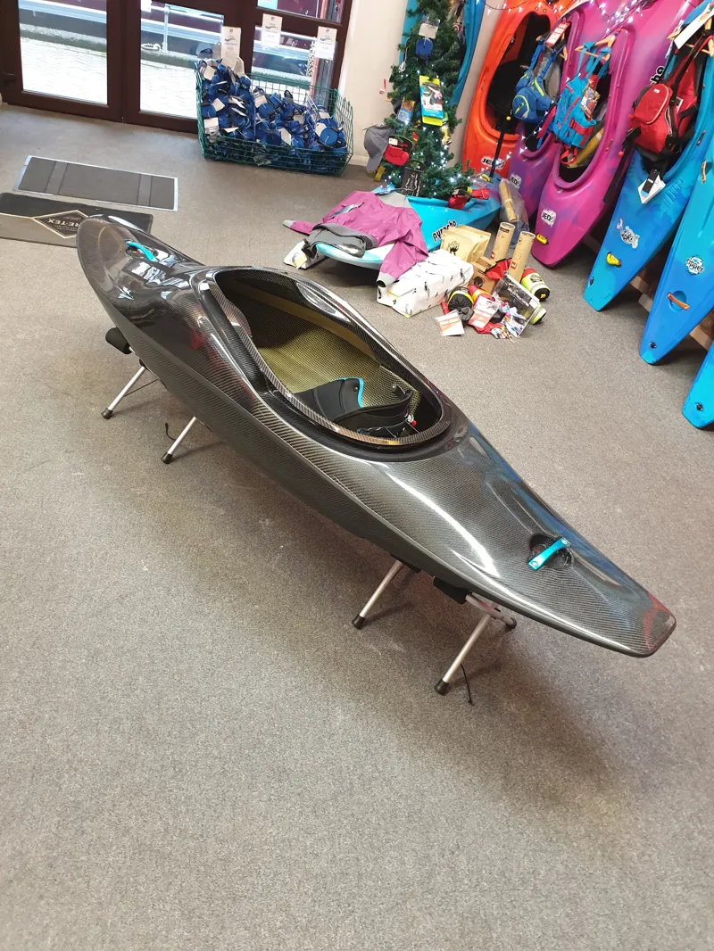 2021 Pyranha Ozone Lightweight Kevlar/Carbon Infusion Down River Freestyle Kayak-3