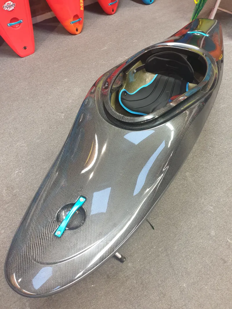 2021 Pyranha Ozone Lightweight Kevlar/Carbon Infusion Down River Freestyle Kayak-7