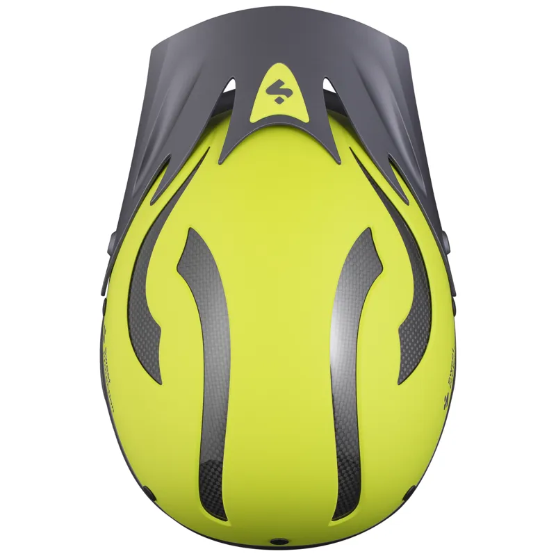 2022 Sweet Protection Rocker Full Face Whitewater Helmet Yellow LXL-3