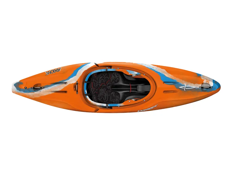 2021 Dagger Axiom Half Slice White Water River Kayak in Action 
