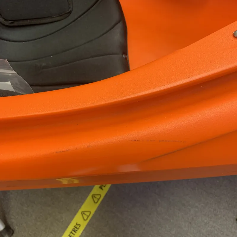 2023 P and H Leo MV MZ3 Sea Kayak Fuego Orange - Factory 2nd-3