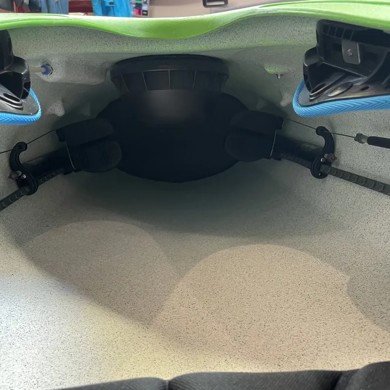 2022 P and H Virgo LV Corelite X Sea Kayak with Skudder - Emerald Green-4