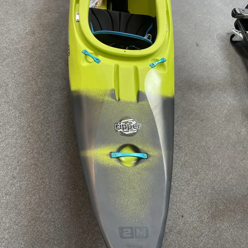 2023 Pyranha Ripper 2 Medium Half Slice Whitewater Kayak - Factory 2nd-3