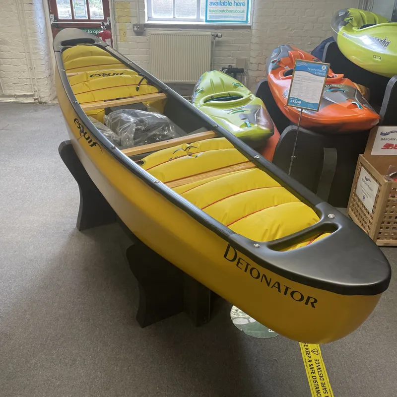 Esquif Denotator Whitewater OC1 with Saddle and Airbags-5