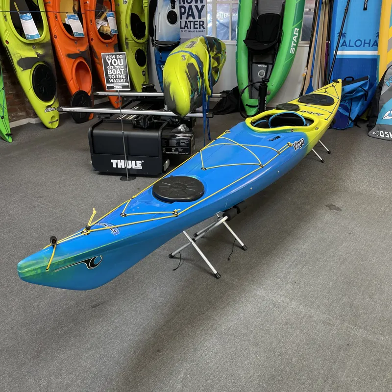 P and H Virgo HV MZ3 Day Sea Kayak Ex Demo - Flag of Ukraine-1