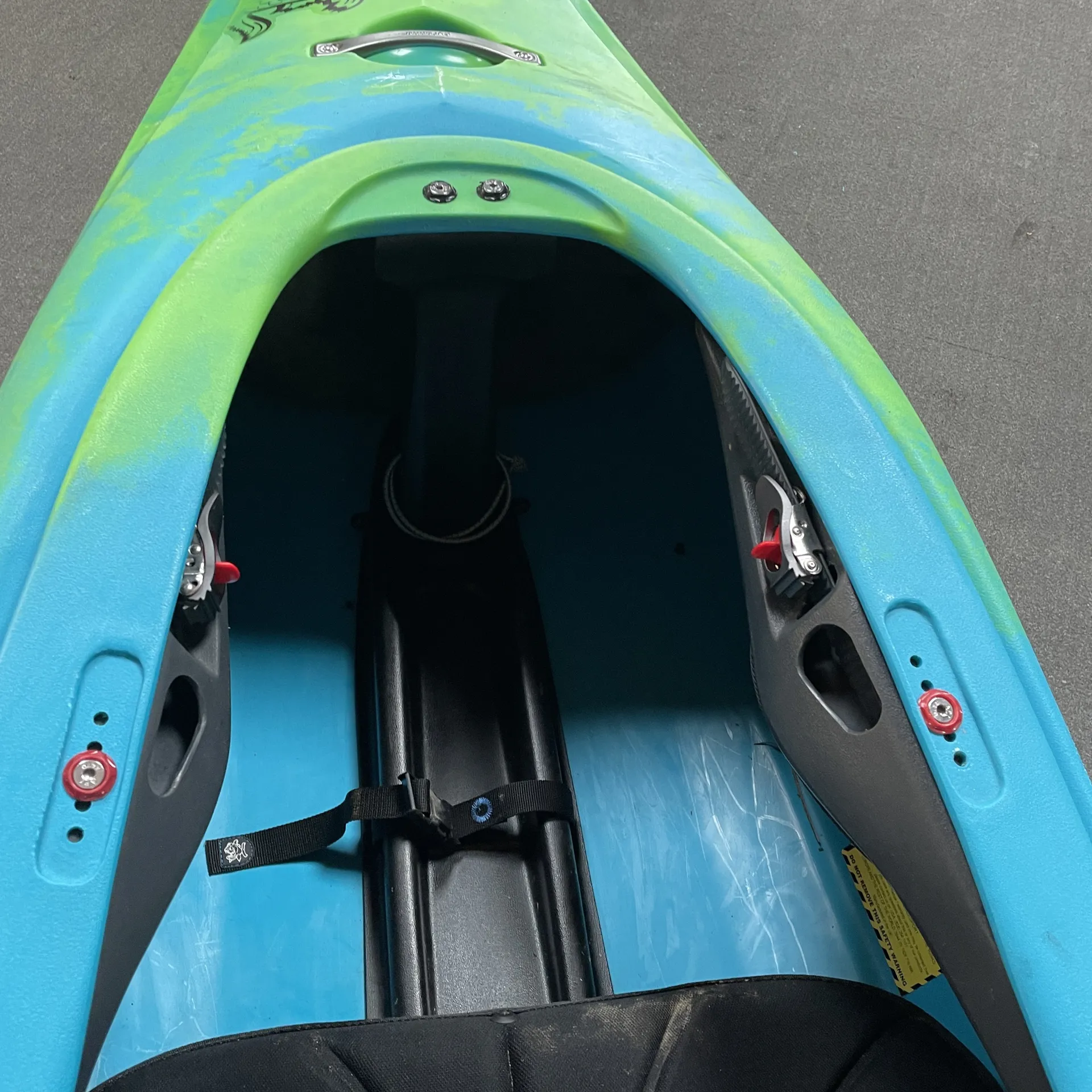 Pyranha Ripper 1 Half Slice ex demo whitewater kayak