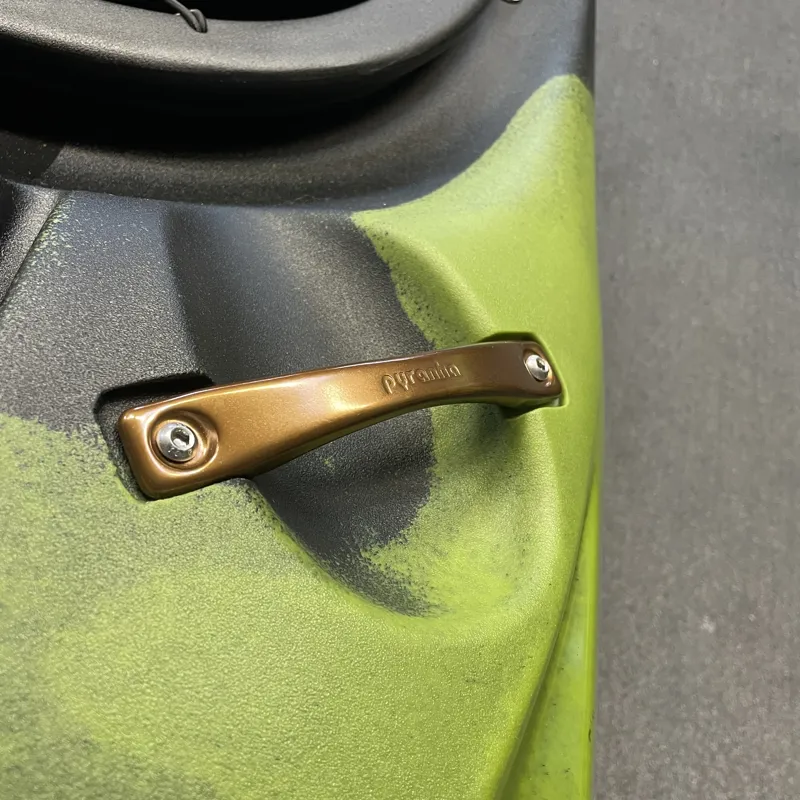 2023 Pyranha Kayaks Scorch X Whitewater Kayak Custom Black/Olive-5