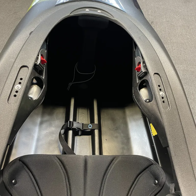 2023 Pyranha Kayaks Scorch X Whitewater Kayak Custom Black/Olive-7