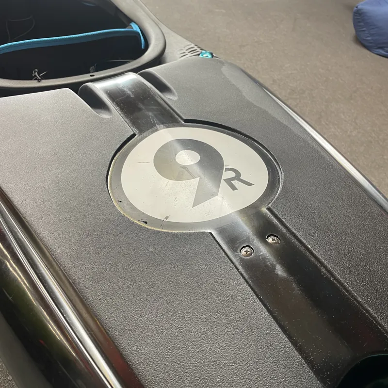 2023 Pyranha Kayaks 9R I Medium Whitewater River Kayak in Black Grey