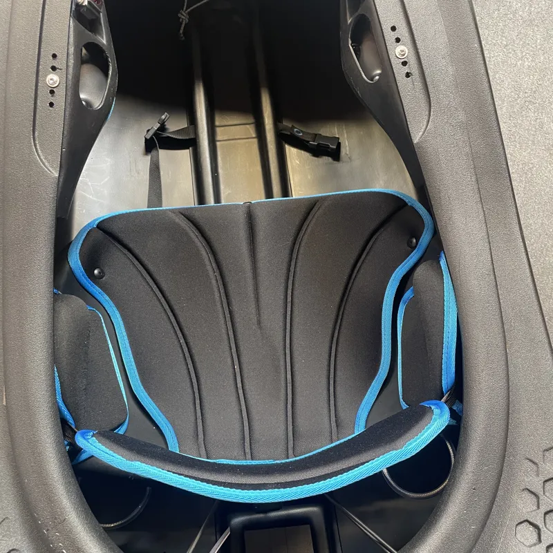 2023 Pyranha Kayaks 9R I Medium Whitewater River Kayak in Black Grey-6