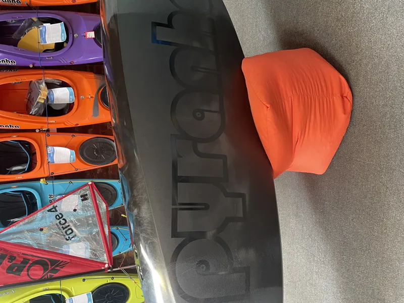 2023 Pyranha Kayaks 9R I Medium Whitewater River Kayak in Black Grey-10