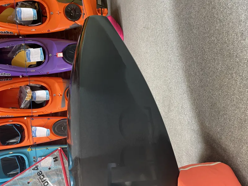 2023 Pyranha Kayaks 9R I Medium Whitewater River Kayak in Black Grey-11