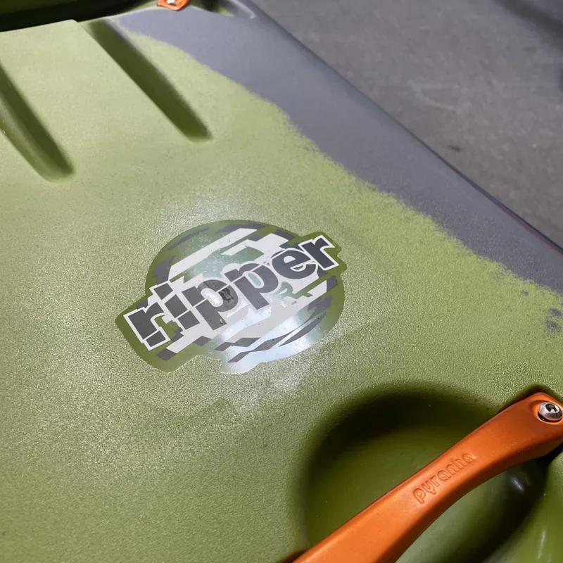 2023 Pyranha Ripper 2 Medium Down River Half Slice Gold Camo