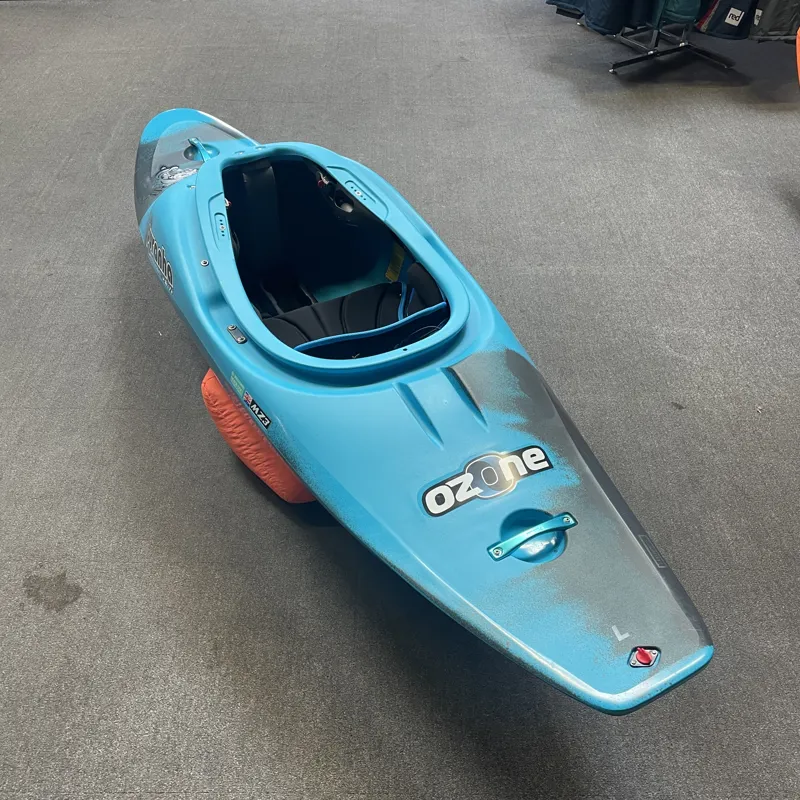 2023 Pyranha Ozone Large Freeride Whitewater Kayak - Blue Jay-4