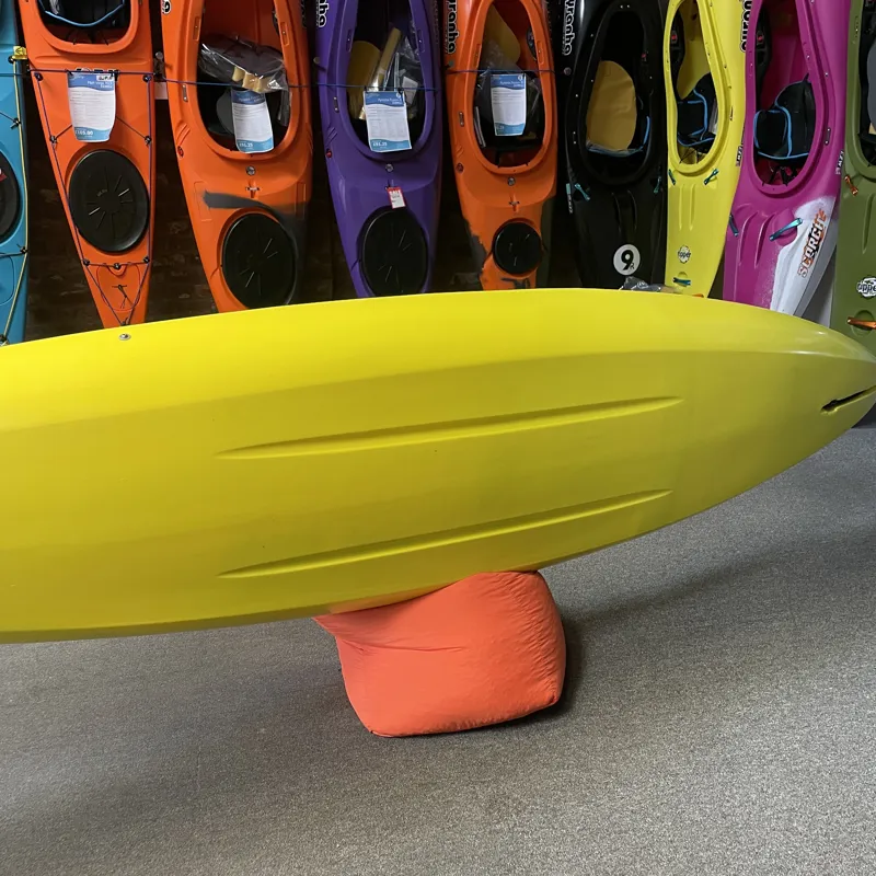 2023 Pyranha Fusion 2 Medium Crossover Kayak in Yellow with Twistlock-10