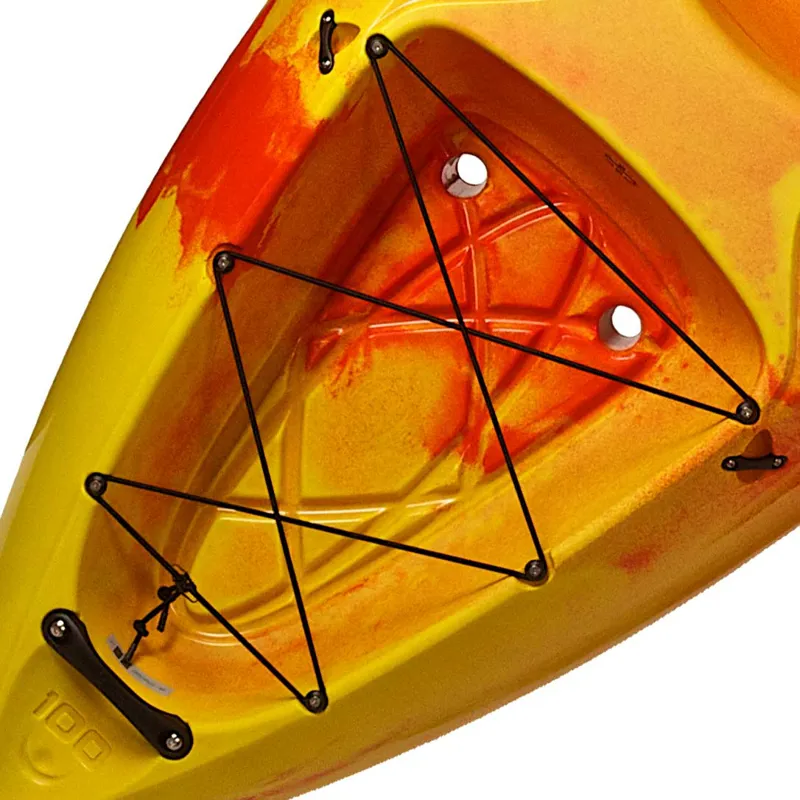 2022 Tootega Kinetic 100 Short Touring Sit on Top Kayak with Skeg-6