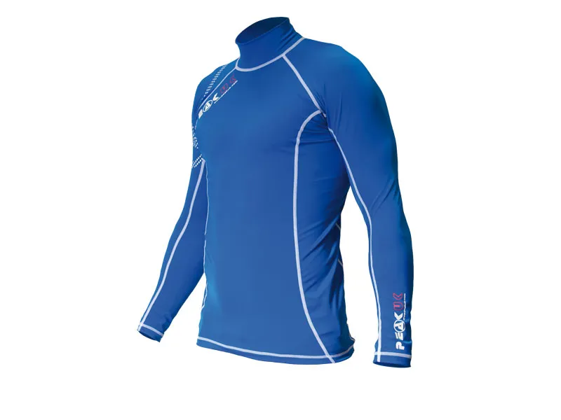 Peak UK Lycra Rashy LS Blue