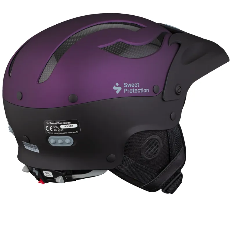 2022 Sweet Protection Rocker Helmet - Deep Purple Metallic-1