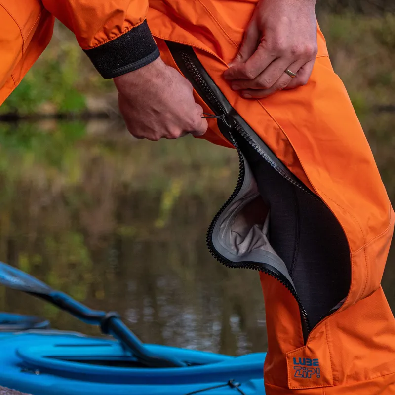 2021 Peak UK Explorer One Piece Touring Immersion Suit in Orange-6