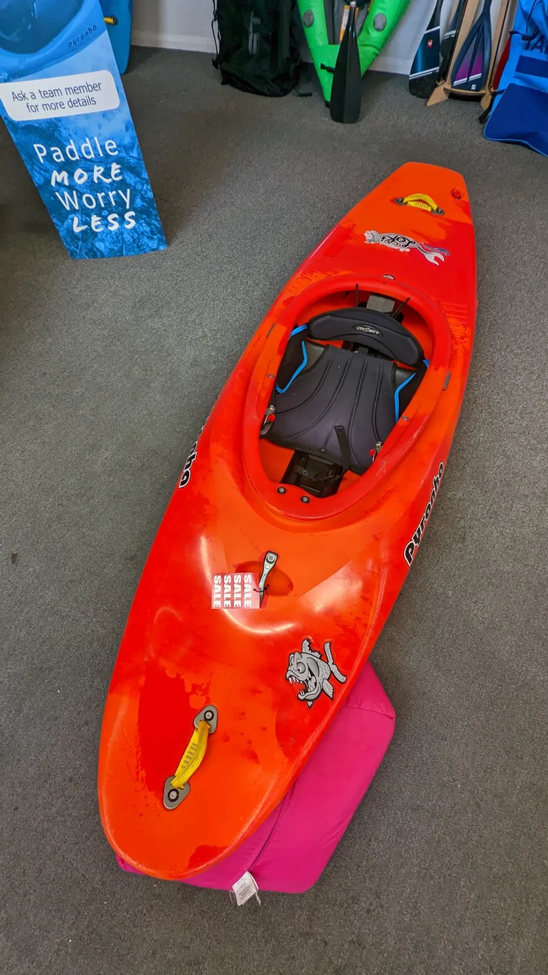 2021 Pyranha Loki Small Ex Demo River Play Whitewater Kayak-6