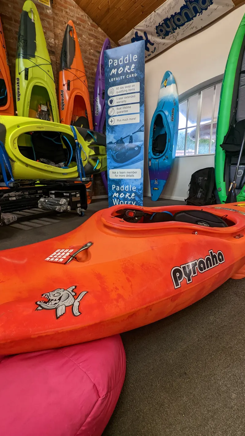 2021 Pyranha Loki Small Ex Demo River Play Whitewater Kayak-7