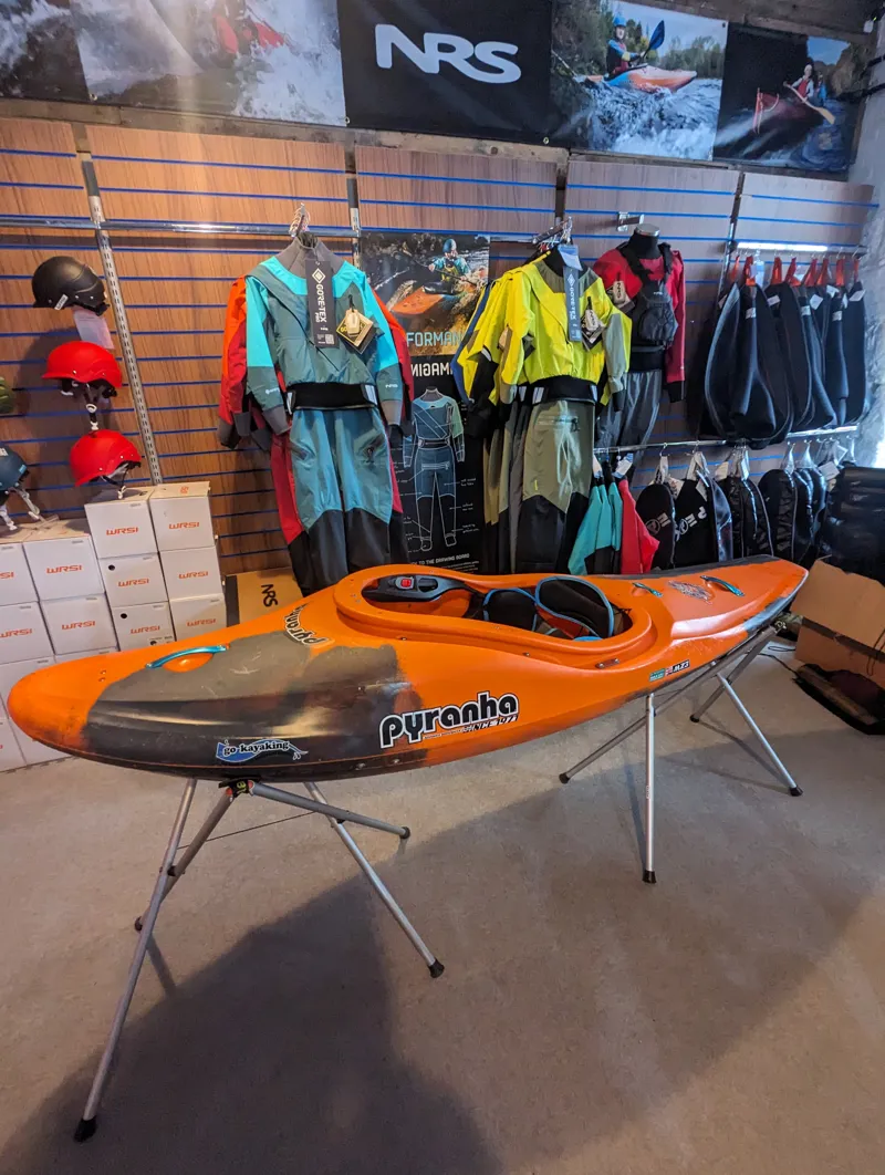 2023 Pyranha Firecracker Fire Ant 232 Whitewater Kayak Ex Demo-2