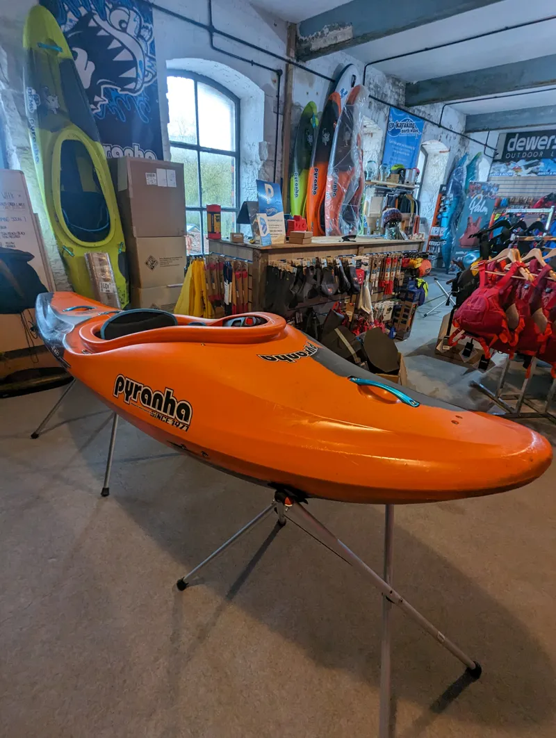 2023 Pyranha Firecracker Fire Ant 232 Whitewater Kayak Ex Demo-5