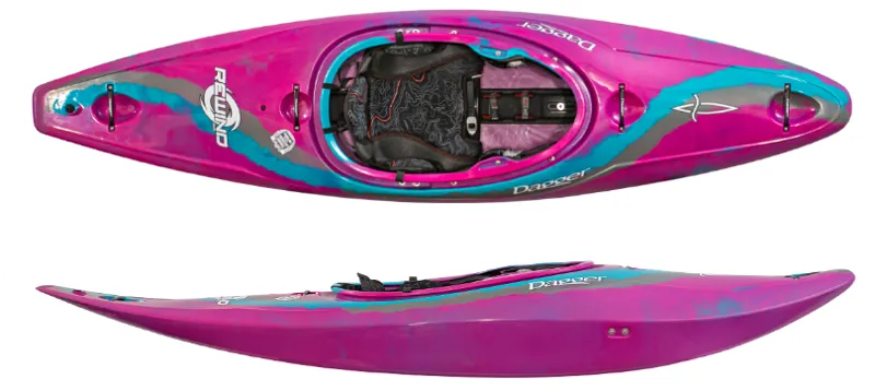 2022 Dagger Rewind Half Slice White Water Kayak in Creek
