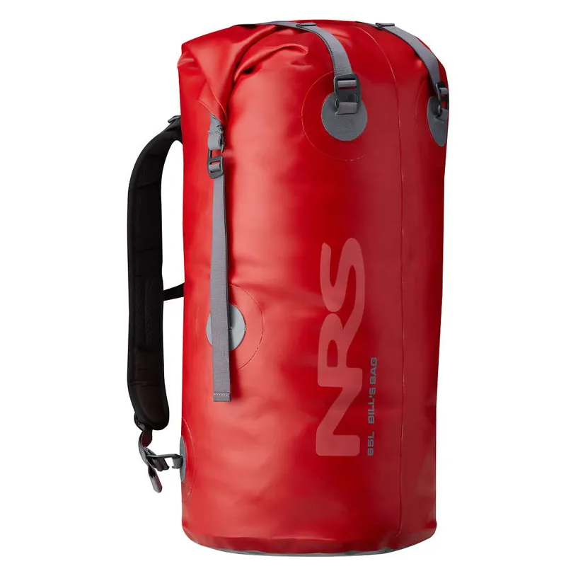 2025 NRS Bill's Dry Expedition 65L or 110L Ruck Sack Bag in Red