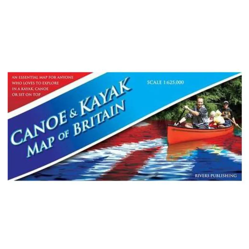 Canoeing and Kayak Map of Great Britain