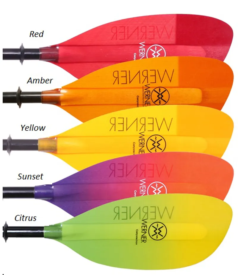 2019 Werner Corryvreckan Glass Blade Carbon Straight Shaft Paddle