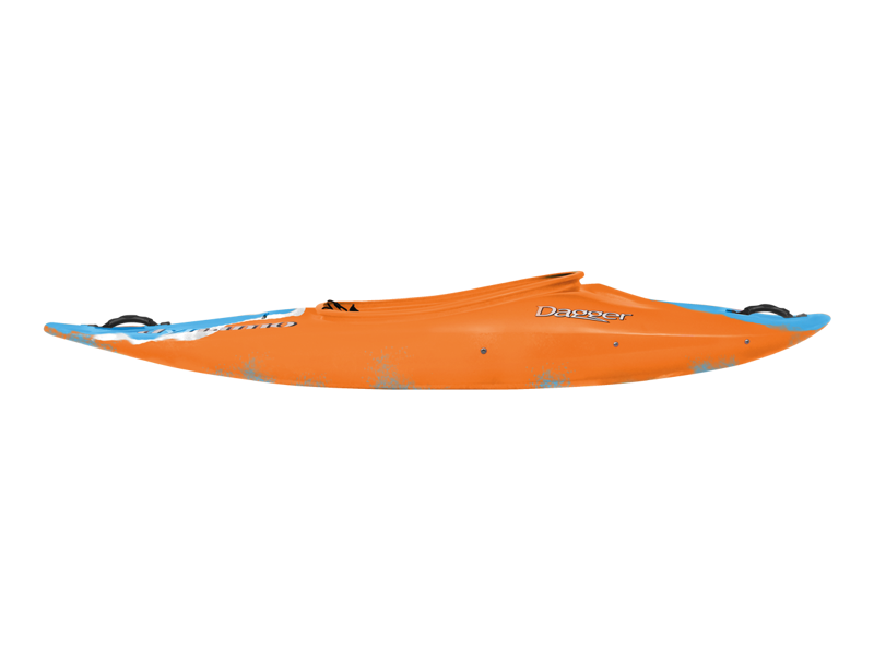 2021 Dagger Dynamo 7.4 Kids Kayak - Action-1