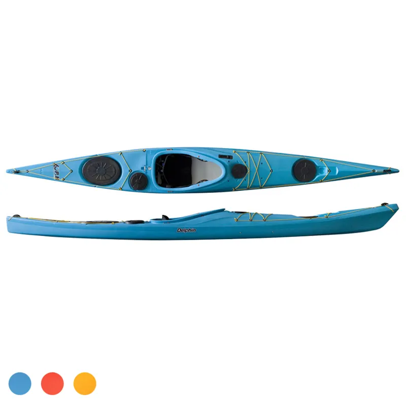 2021 P and H Delphin 155 Versitile Playful Sea Kayak in CoreLite X with Skeg