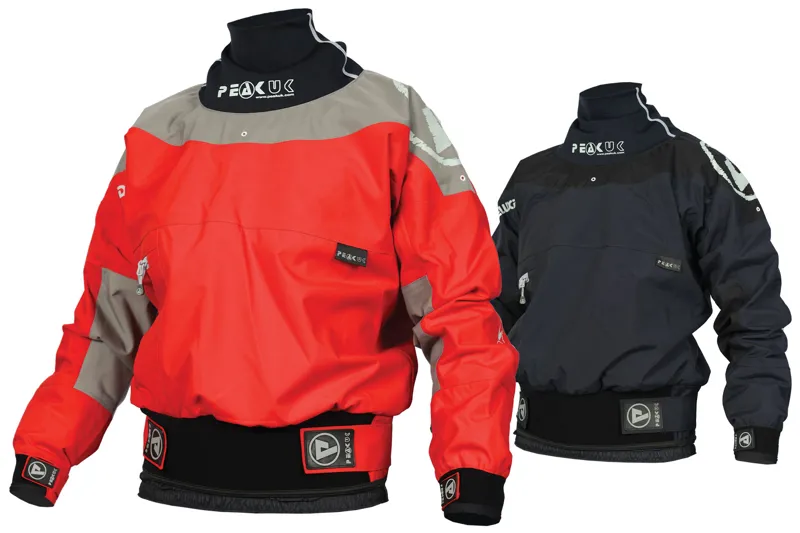 2017 Peak UK Deluxe Whitewater Jacket Red or Black