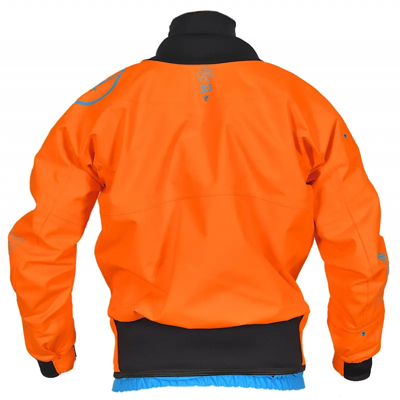 2021 Peak UK Deluxe Unisex Whitewater Jacket 3L in Orange Size 10-1